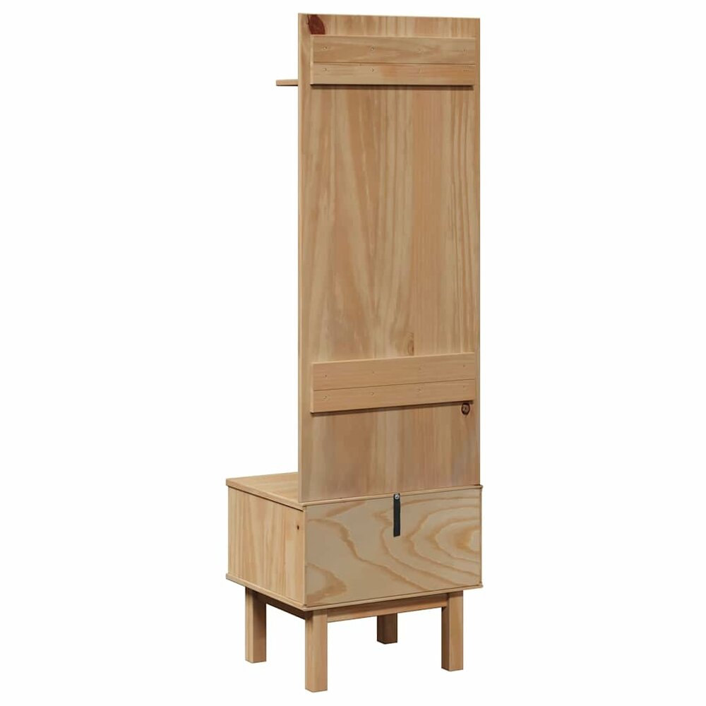 Halkast Carina 50x40x160 cm massief grenenhout