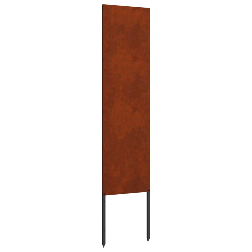Tuin Privacy Screen Arti Roestig 32 x 140 cm Cortenstaal