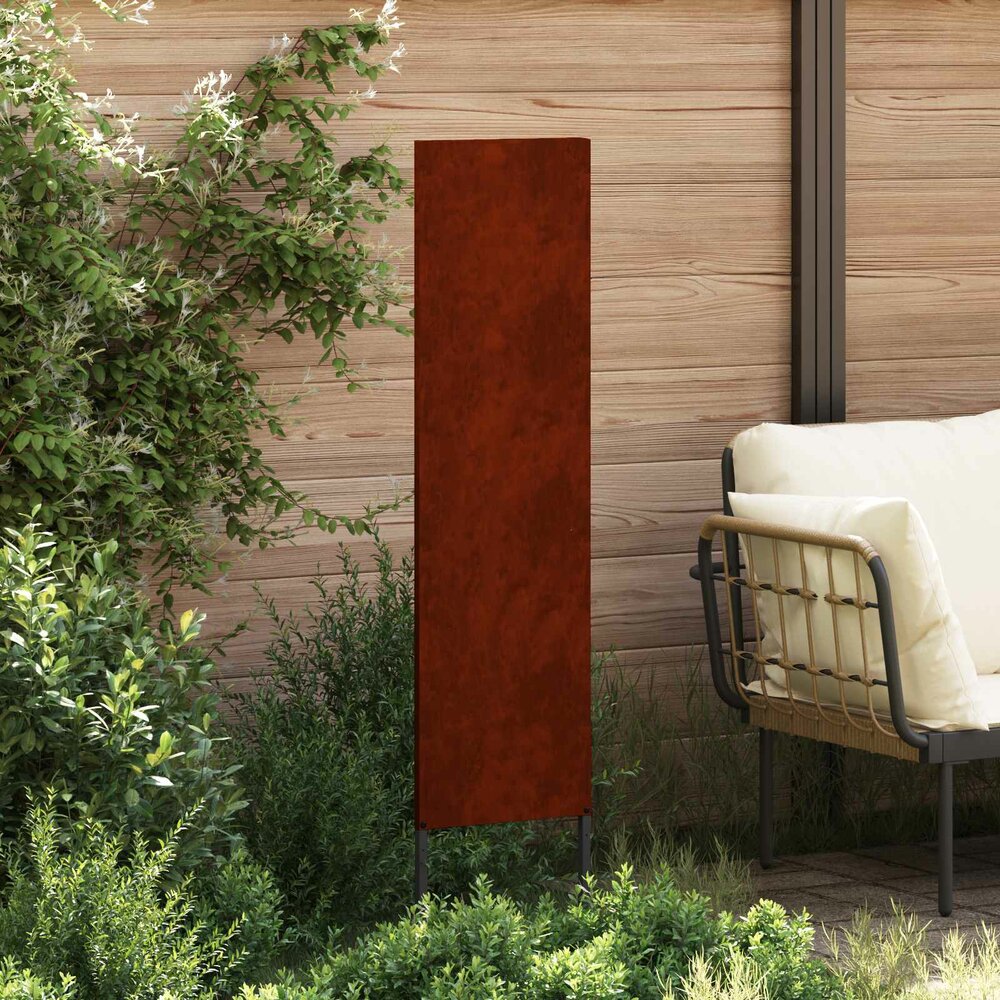 Tuin Privacy Screen Arti Roestig 32 x 140 cm Cortenstaal