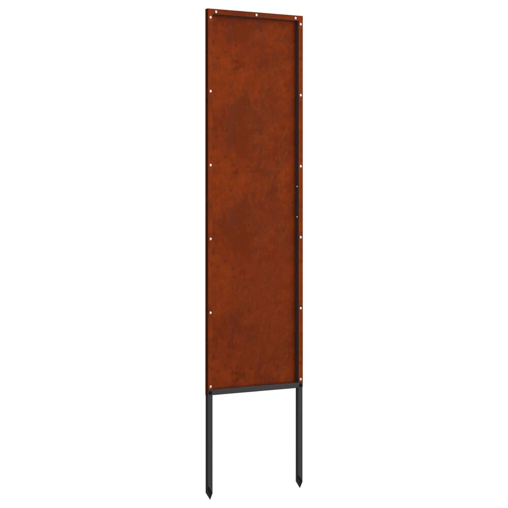 Tuin Privacy Screen Arti Roestig 32 x 140 cm Cortenstaal