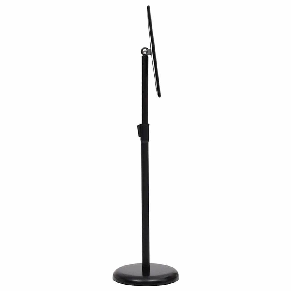 Posterstandaards set 2 stuks Zwart 32.7 x 24 x 108 cm Aluminium
