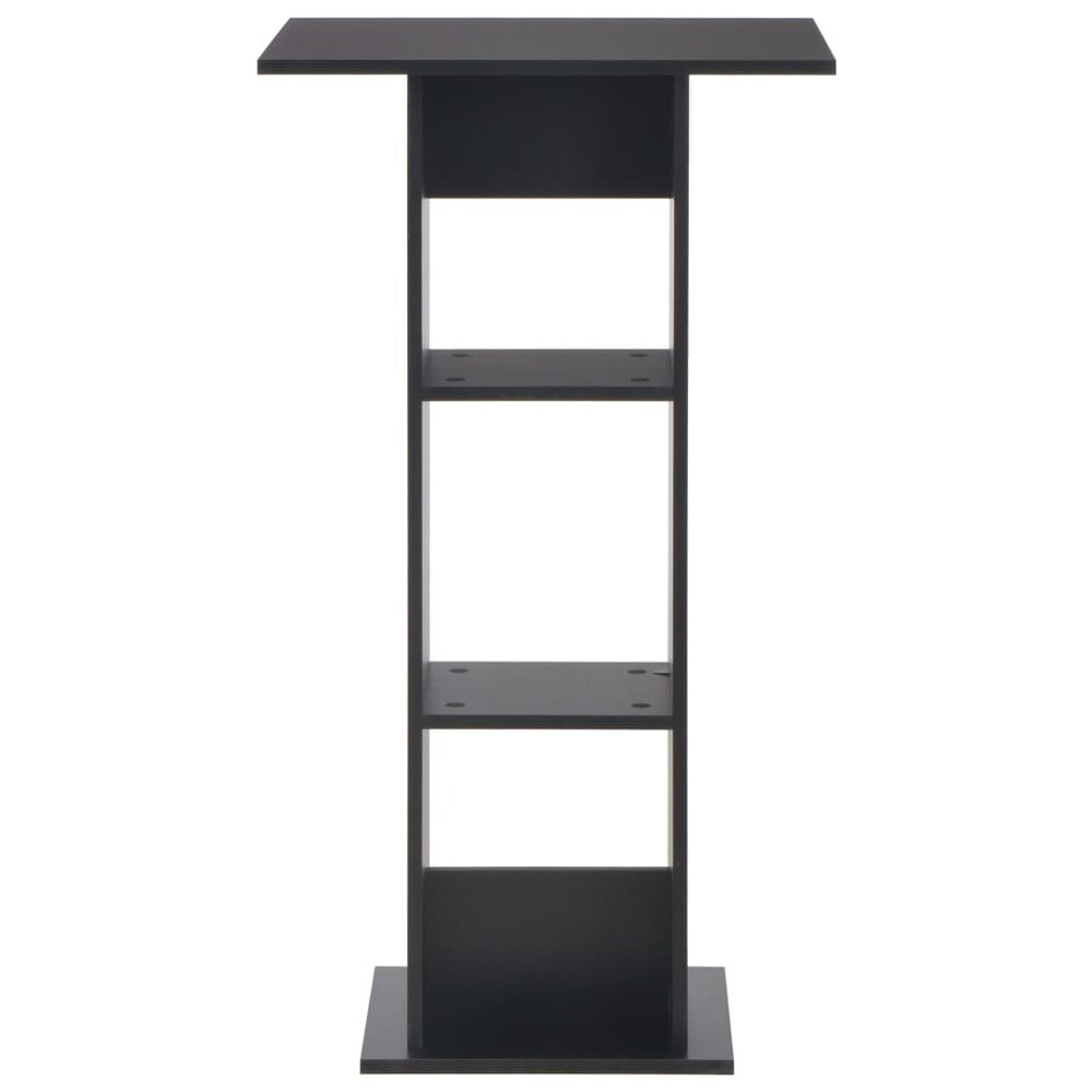 Bartafel Frits 60x60x110 cm zwart