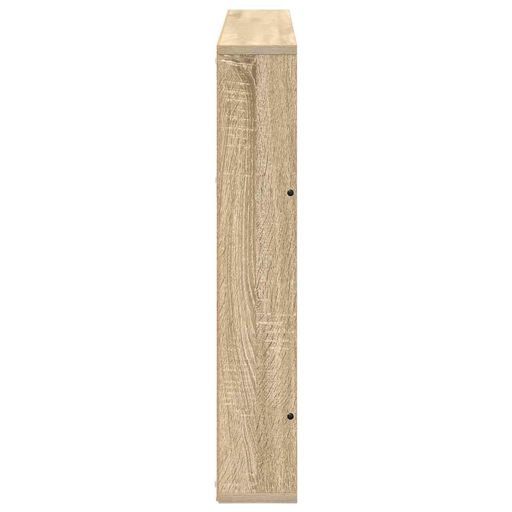 Tijdschrift wandrek Varia 2 st Sonoma Eiken 100 x 12 x 70 cm 