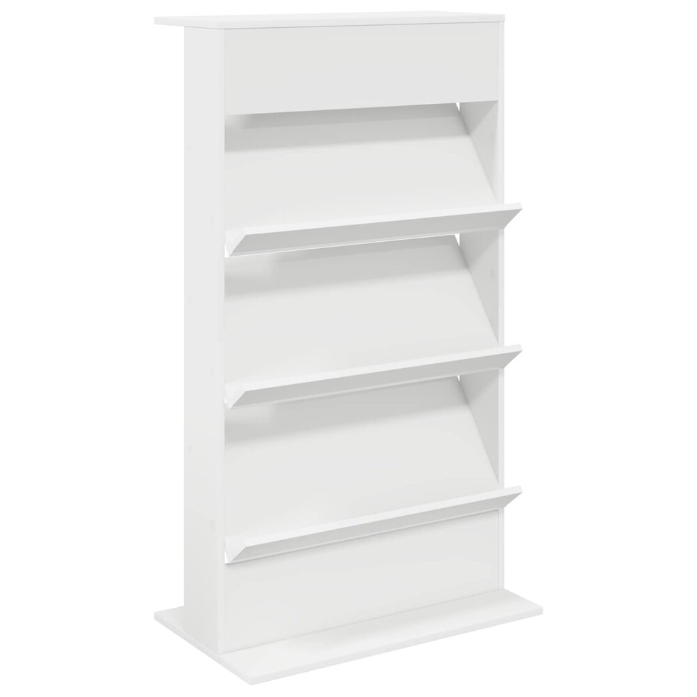 Tijdschrift Rek Magazine Wit 70 x 41 x 126 cm Bewerkt hout