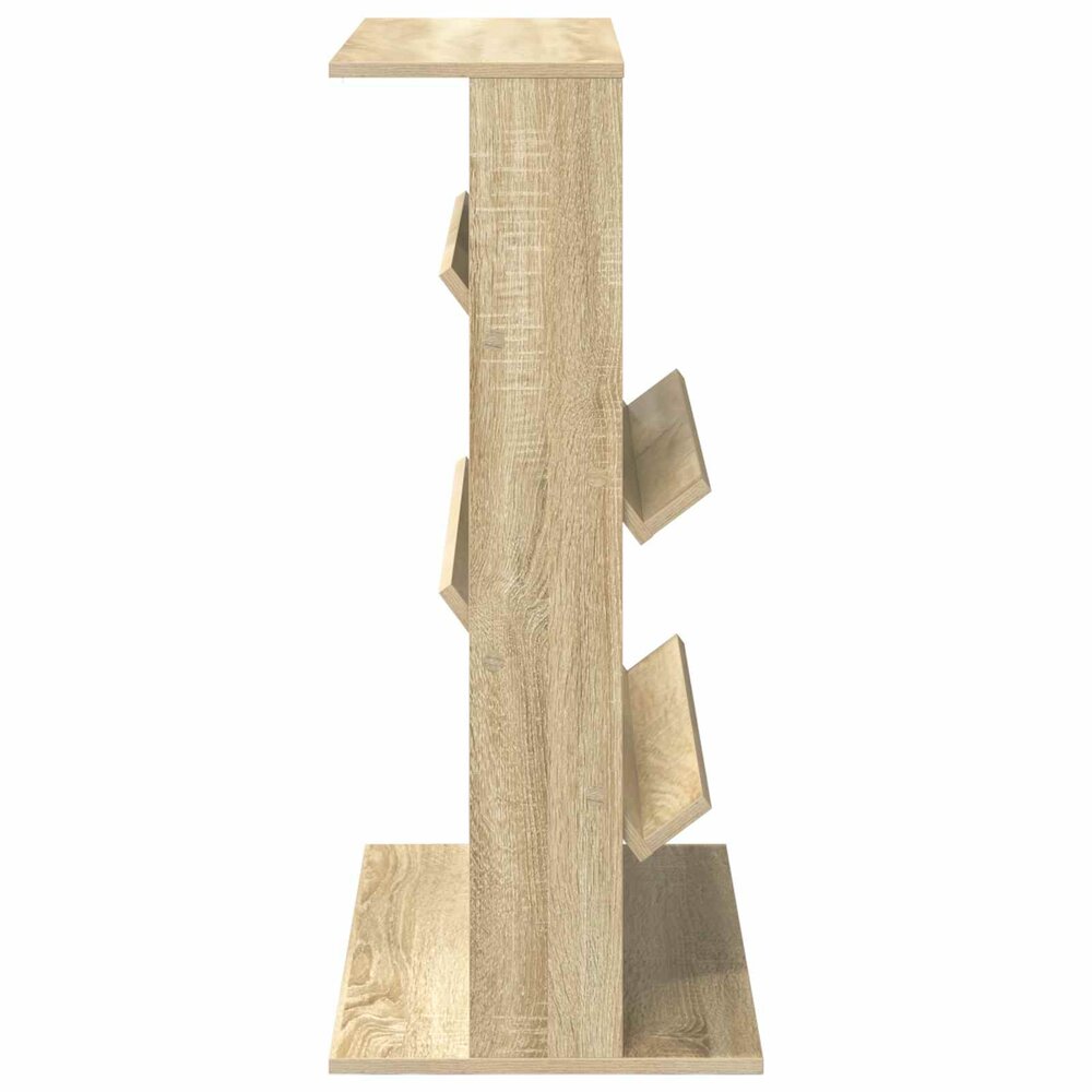 Tijdschrift Rek Magazine Sonoma Eiken 70 x 41 x 96 cm Bewerkt hout - zijaanzicht