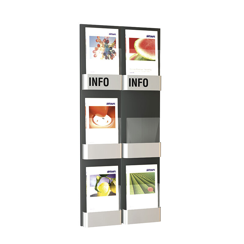 Kerkmann - Folderhouder Info wand display dubbel