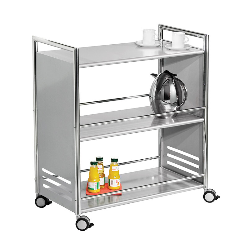 Kerkmann - Serveerwagen Trolley metaal met wielen sfeer