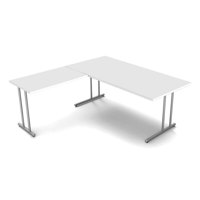 Kerkmann - Hoekbureau Profi wit 180cm