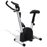 Hometrainer met zadel en display