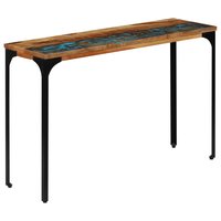 Wandtafel Avar 120x35x76 cm massief gerecycled hout