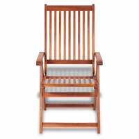 Meubelen-Online - Tuinstoel Simone armleuning set 2 st acaciahout