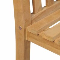 Meubelen-Online - Tuinstoel HG set 2 st massief teakhout