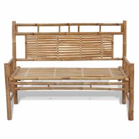 Meubelen-Online - Tuinbank Guru 120 cm bamboe