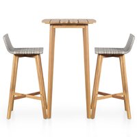 Meubelen-Online - Tuinset Mojo barset massief acaciahout