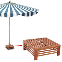 Meubelen-Online- Parasolvoetbedekking hout