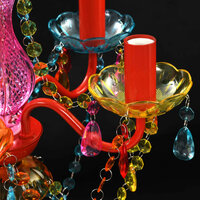 Meubelen-Online - Kroonluchter Kristal Multicolour
