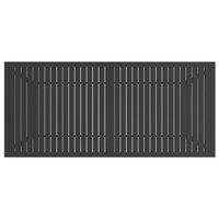 Tuintafel Kees 190x80x72 cm staal antraciet