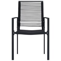 3-delige Tuinset Mies zwart
