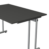 Kerkmann - Bureau Profi antraciet 120x80 cm