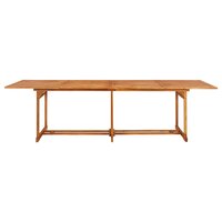 Tuintafel James 280x90x75 cm massief acaciahout