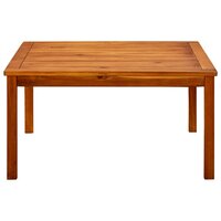Tuintafel Mix salontafel 85x85x45 cm massief acaciahout