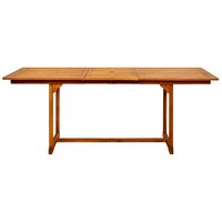 Tuintafel Andr&eacute; uitschuifbaar (150-200)x100x75 cm massief hout