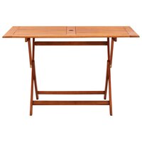 Tuintafel Jolly inklapbaar 120x70x75 cm massief hout