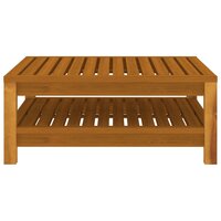 Loungeset Casimir met 2 banken massief hout 6-delig