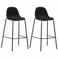 Bartafel met 2 krukken rond zwart barset