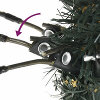 Kunstkerstboom met standaard 150 cm PVC groen | Prachtig!