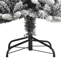 Kunstkerstboom met sneeuw 150 cm PVC en PE