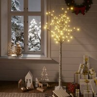 Kerstboom wilg met 140 LED&#039;s binnen en buiten 1,5 m warmwit