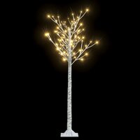 Kerstboom wilg met 140 LED&#039;s binnen en buiten 1,5 m warmwit