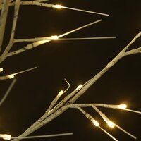 Kerstboom wilg met 140 LED&#039;s binnen en buiten 1,5 m warmwit