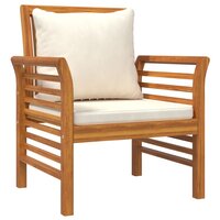 Loungeset Mandy met kussens massief acaciahout