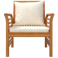 Loungeset Mandy met kussens massief acaciahout
