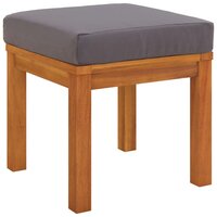Tuinset Frisky massief acaciahout tafel met 2 krukken