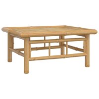 Loungeset Canaria Met Kussens Bamboe Donkergrijs 4-delig