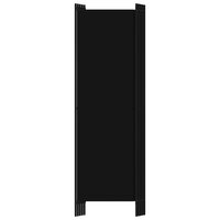 Kamerscherm Met 5 Panelen 250X180 Cm Zwart