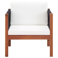 Tuinstoelen Mirthe SET 2 fauteuils Massief Acaciahout