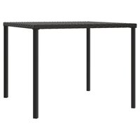 Loungeset Mieke Met Kussens Poly Rattan Zwart
