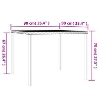 Loungeset Mieke Met Kussens Poly Rattan Zwart