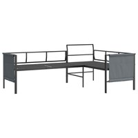 Loungeset Adriaan Staal Antracietkleurig
