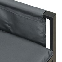 Loungeset Adriaan Staal Antracietkleurig