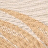 Buitenkleed Met Bladpatroon Platgeweven 160X230 Cm