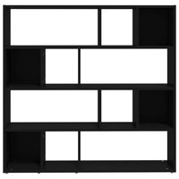 Boekenkast Roomdivider 105X24X102 Cm Zwart 