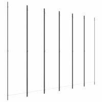 Kamerscherm Met 6 Panelen 300X220 Cm Stof Wit