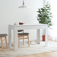 Eettafel Bommel 120X60X76 Cm Hout Wit