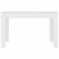 Eettafel Bommel 120X60X76 Cm Hout Wit