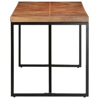 Eettafel Lucien 140X70X76 Cm Massief hout bruin